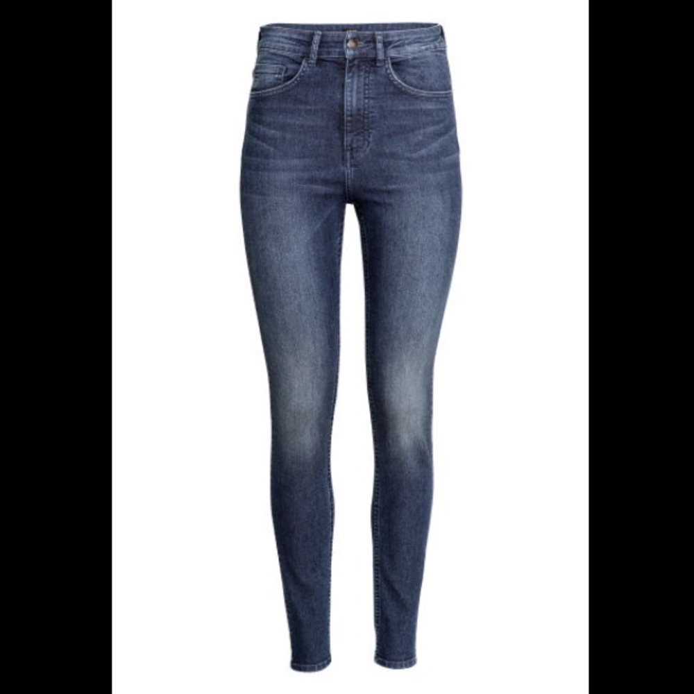 H&M slim fit high waisted jeans